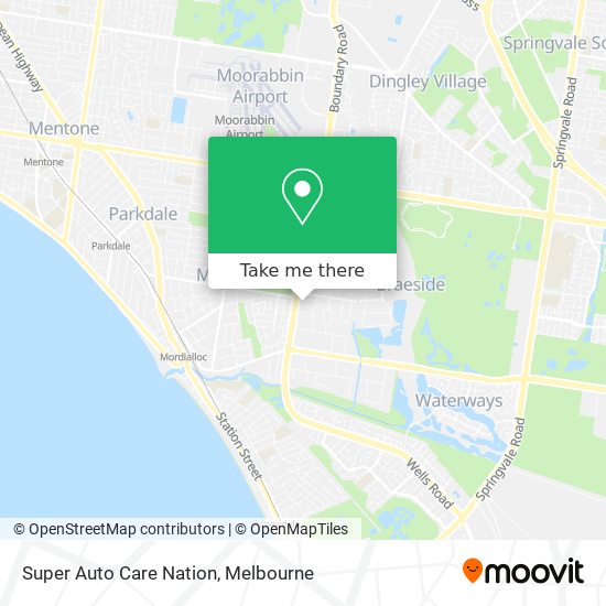 Mapa Super Auto Care Nation