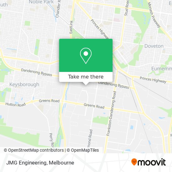 JMG Engineering map