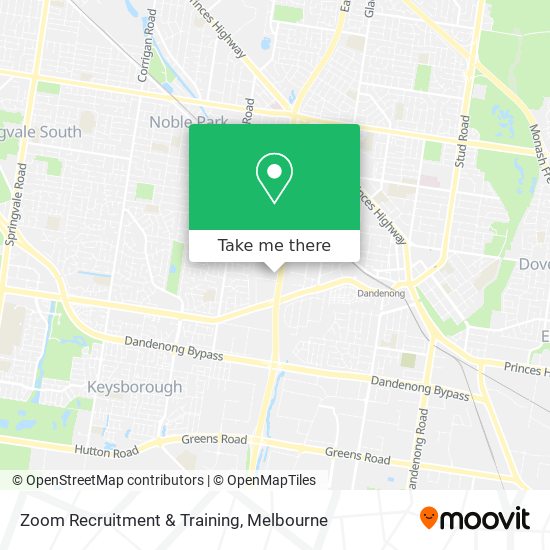 Zoom Recruitment & Training map