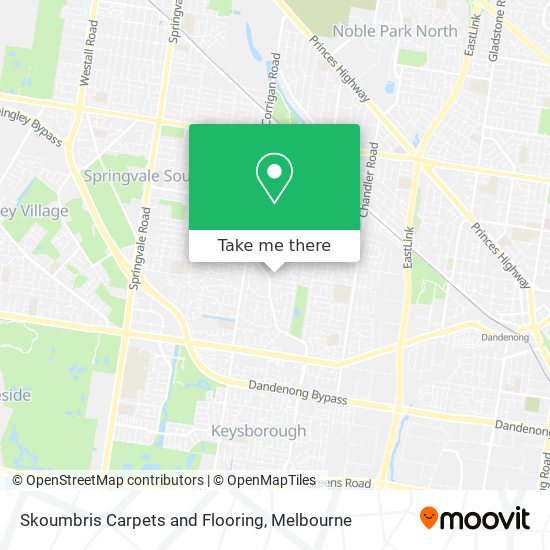 Skoumbris Carpets and Flooring map