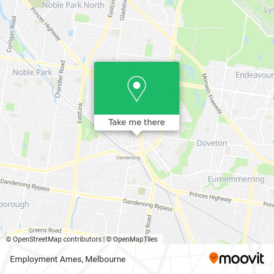 Employment Ames map