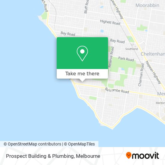 Prospect Building & Plumbing map