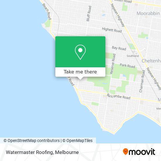 Watermaster Roofing map