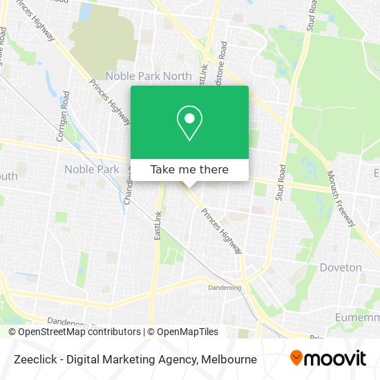 Zeeclick - Digital Marketing Agency map