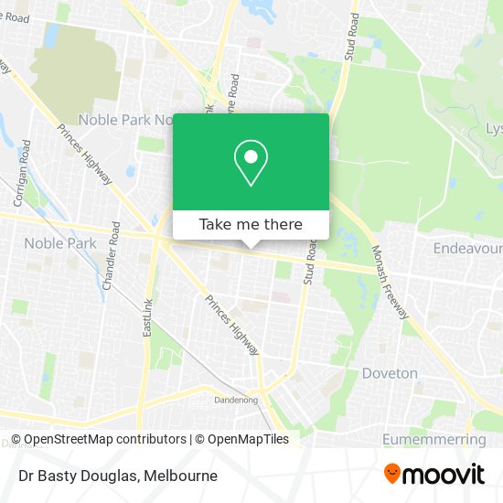 Dr Basty Douglas map