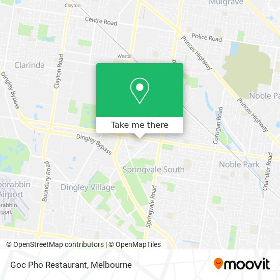 Goc Pho Restaurant map