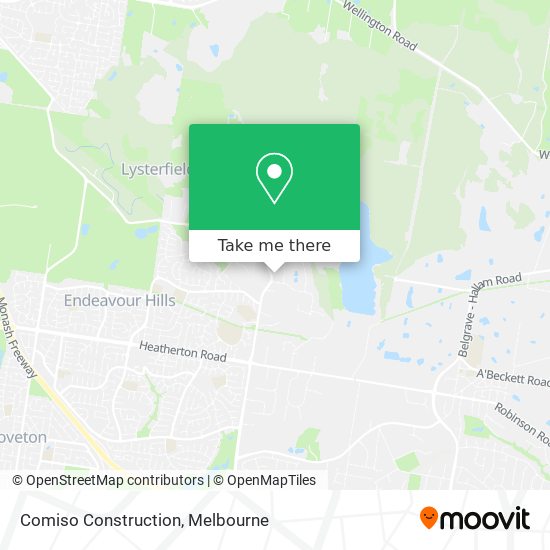 Comiso Construction map