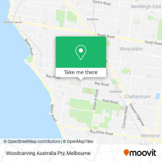 Woodcarving Australia Pty map