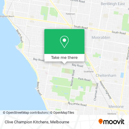 Clive Champion Kitchens map