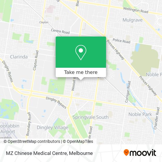 MZ Chinese Medical Centre map