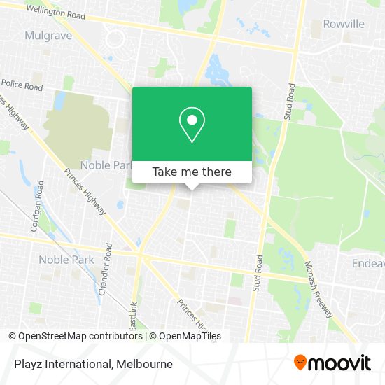 Playz International map