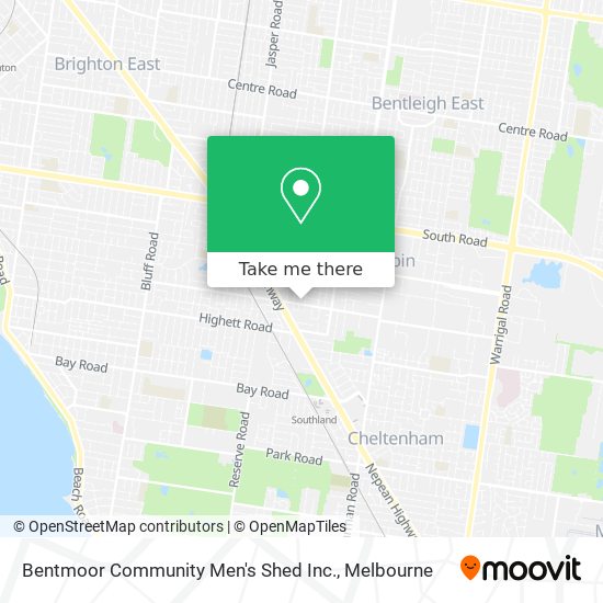 Bentmoor Community Men's Shed Inc. map
