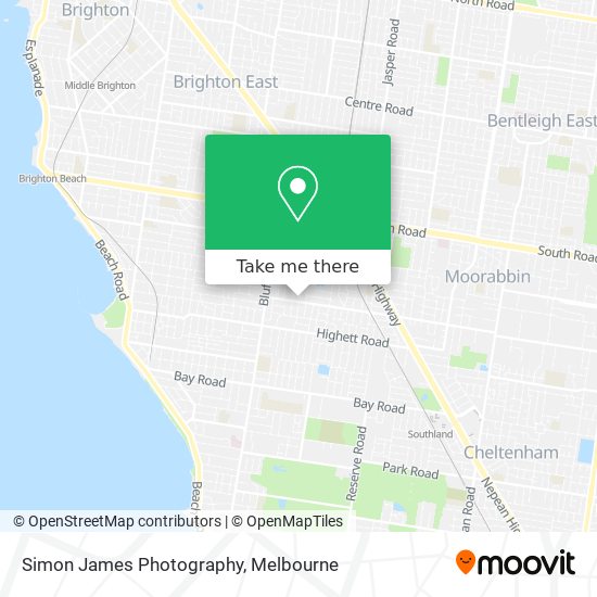 Simon James Photography map