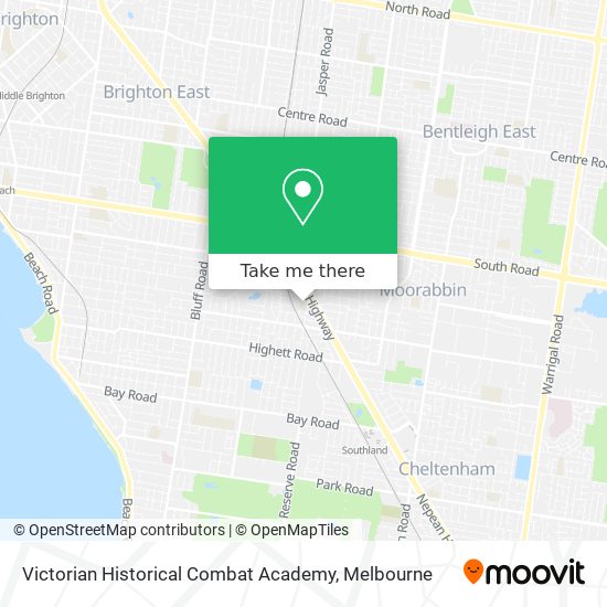 Victorian Historical Combat Academy map