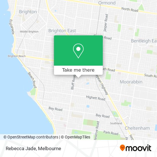 Rebecca Jade map