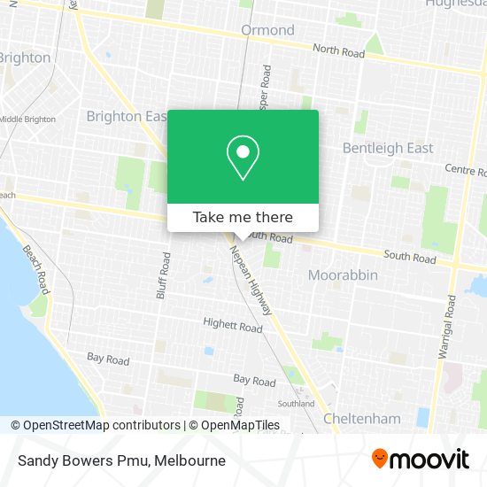 Sandy Bowers Pmu map