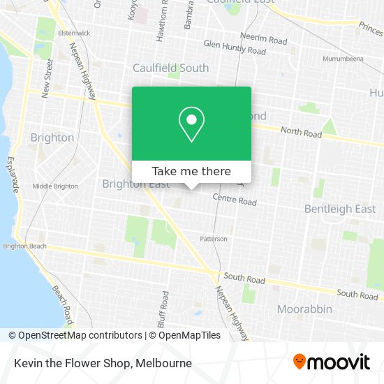 Kevin the Flower Shop map