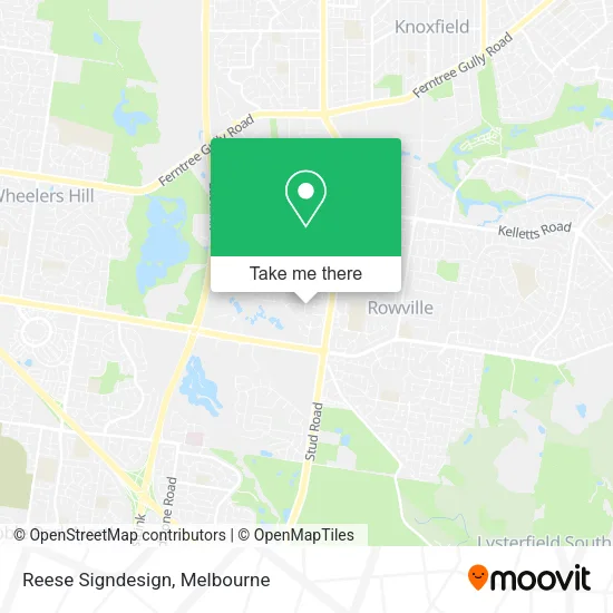 Reese Signdesign map