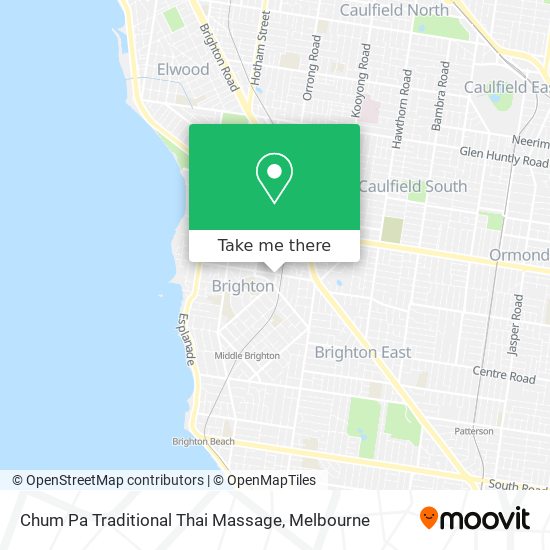 Chum Pa Traditional Thai Massage map