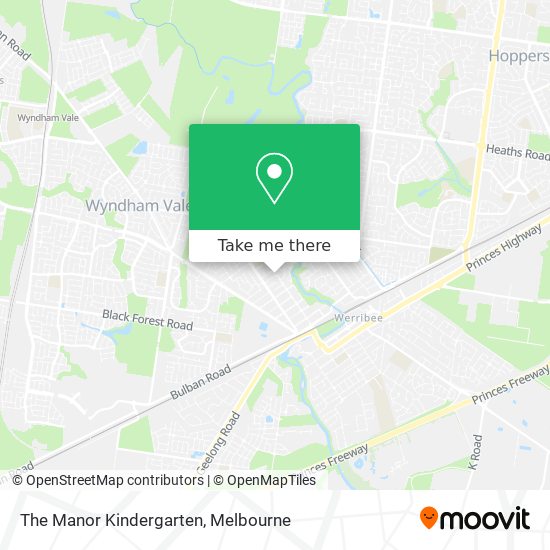 The Manor Kindergarten map