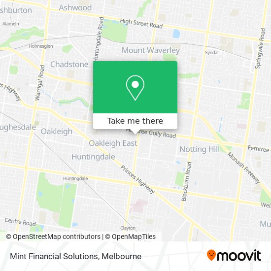 Mint Financial Solutions map