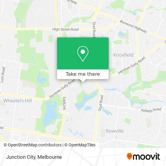 Junction City map