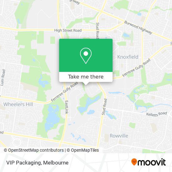 VIP Packaging map