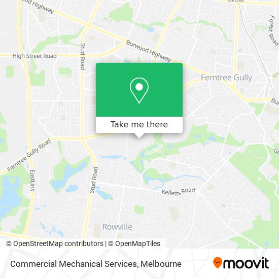 Commercial Mechanical Services map
