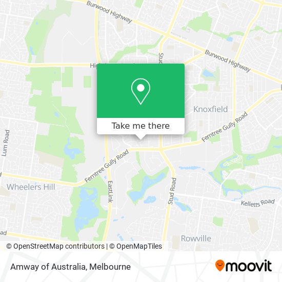 Amway of Australia map