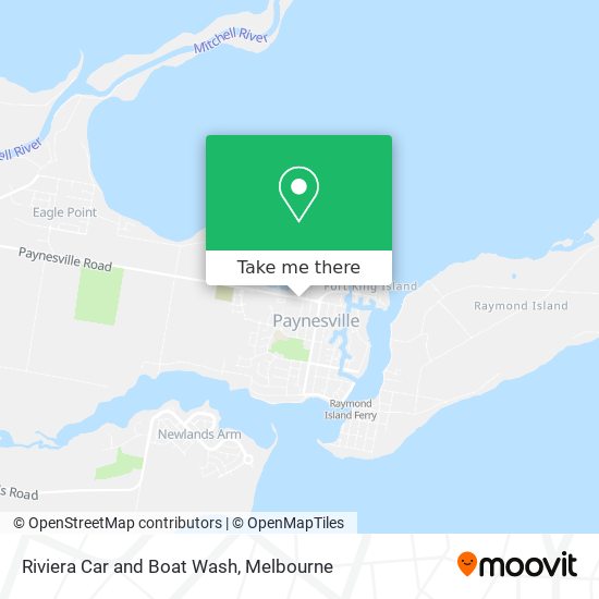 Mapa Riviera Car and Boat Wash