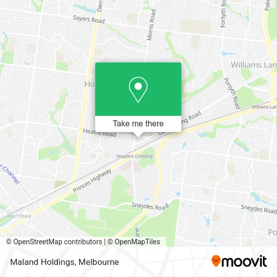 Maland Holdings map