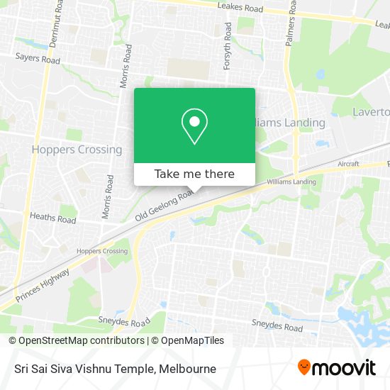 Sri Sai Siva Vishnu Temple map