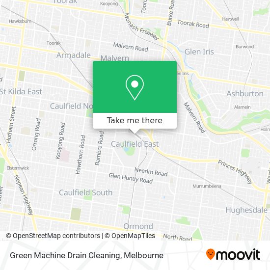 Green Machine Drain Cleaning map