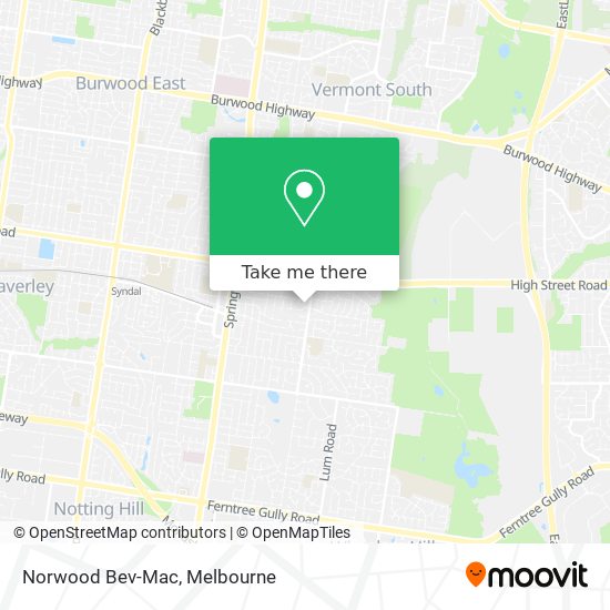 Norwood Bev-Mac map