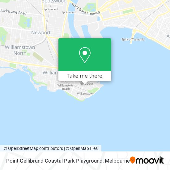 Point Gellibrand Coastal Park Playground map