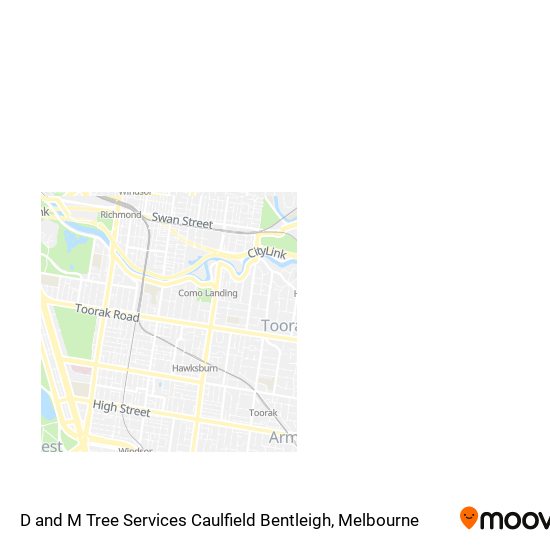 D and M Tree Services Caulfield Bentleigh map