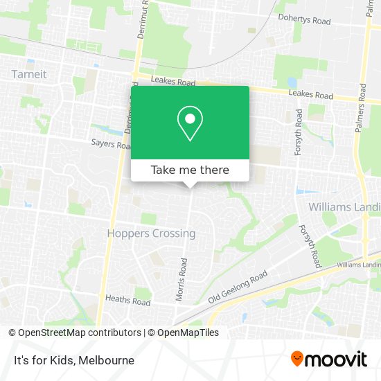 It's for Kids map