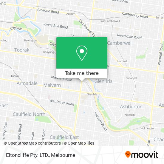 Eltoncliffe Pty. LTD. map