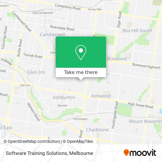 Software Training Solutions map