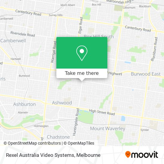 Rexel Australia Video Systems map