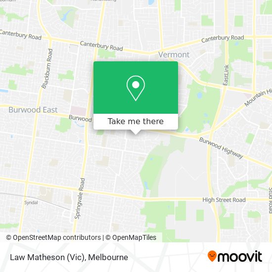 Law Matheson (Vic) map