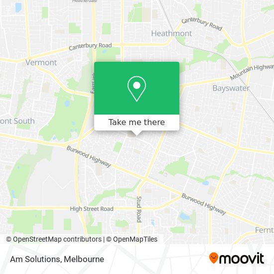 Am Solutions map