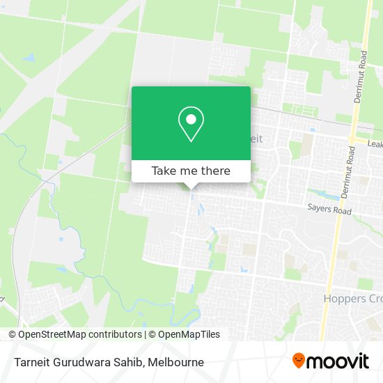 Tarneit Gurudwara Sahib map