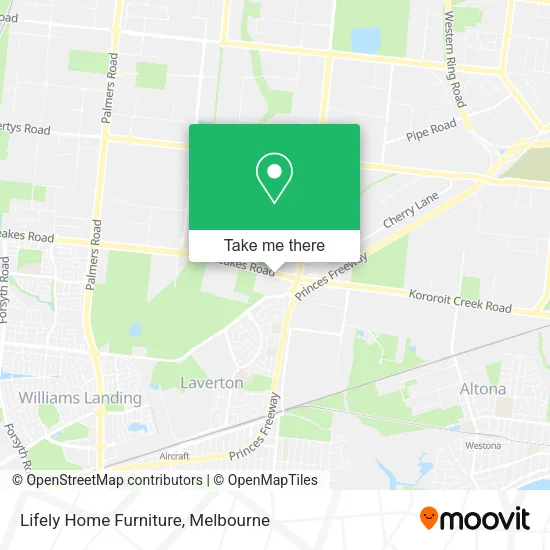 Lifely Home Furniture map