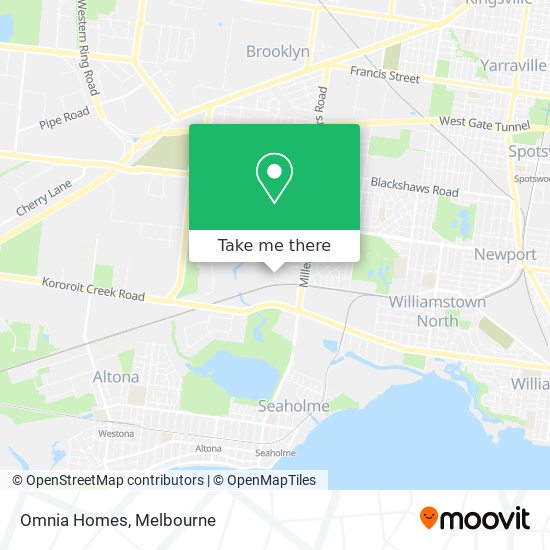 Omnia Homes map