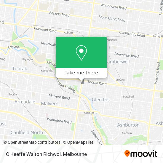 O'Keeffe Walton Richwol map