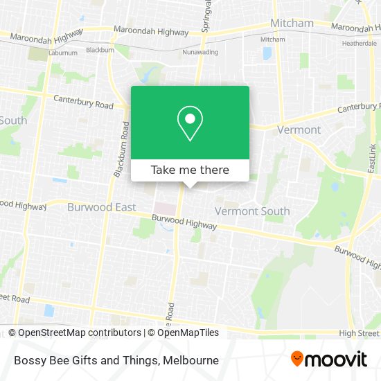 Bossy Bee Gifts and Things map