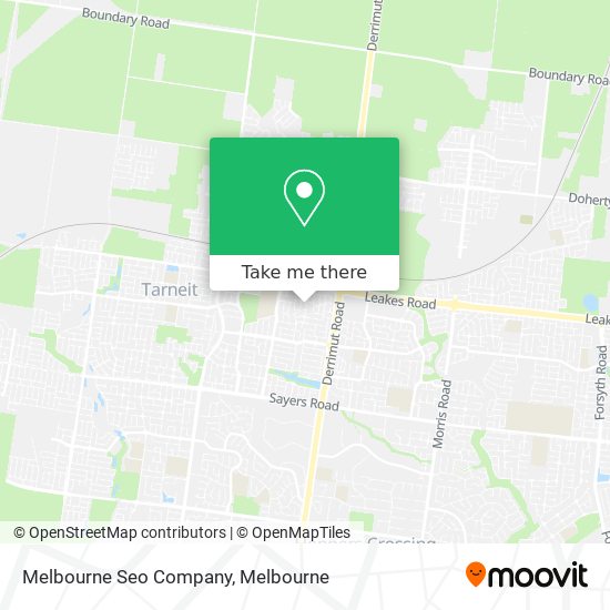 Melbourne Seo Company map