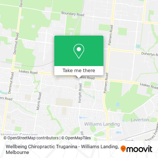 Wellbeing Chiropractic Truganina - Williams Landing map