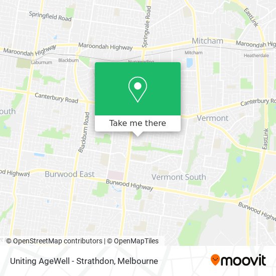 Uniting AgeWell - Strathdon map